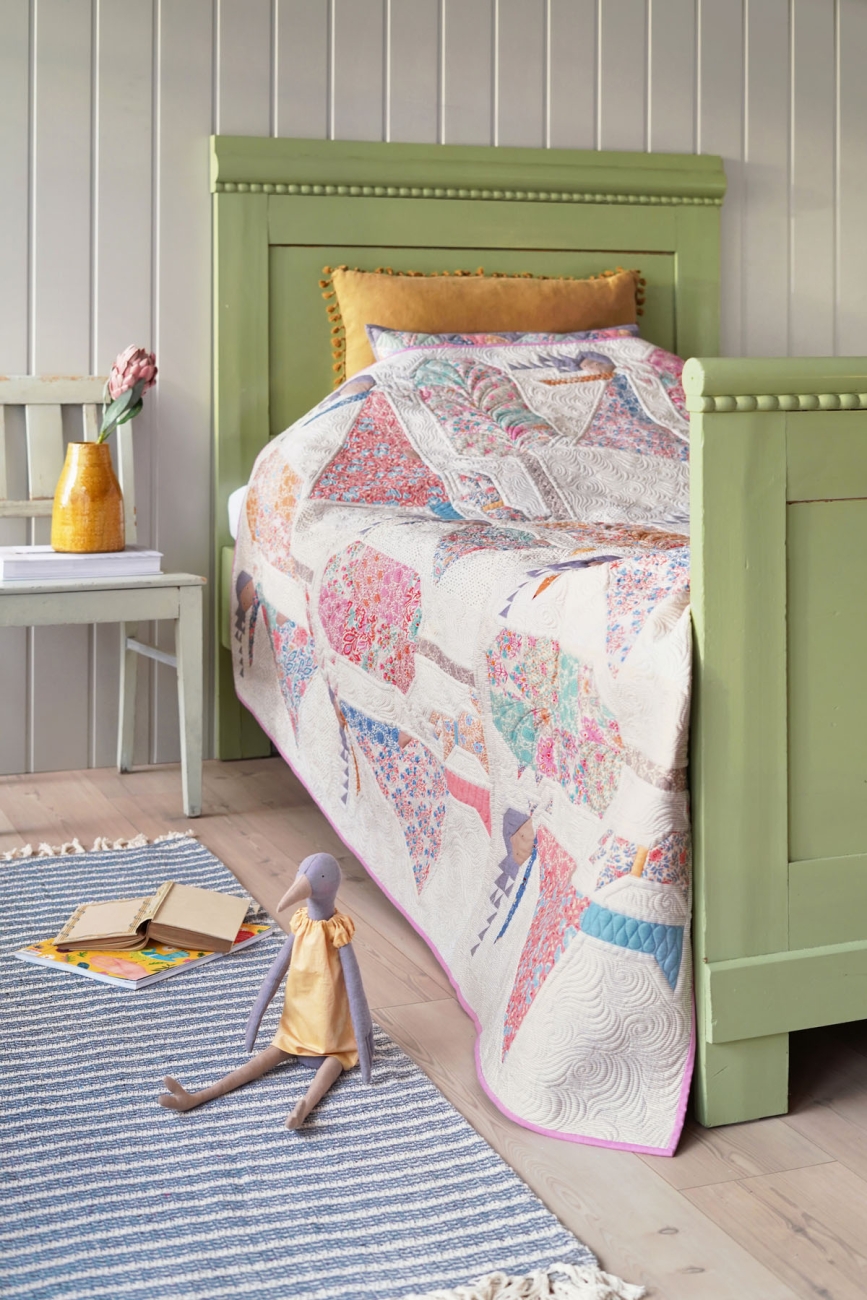Tilda Patchwork Stoff Baumwolle - Aella Grey